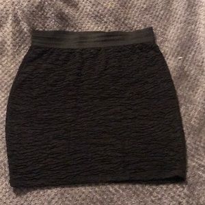 Black forever21 bodycon skirt